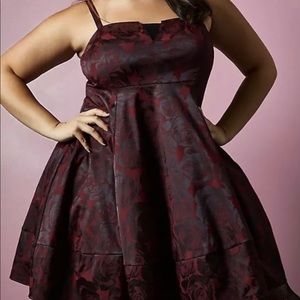 Torrid Betsey johnson rose dress size 12